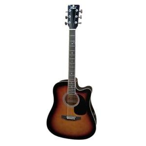 Pluto HW41C-201 SB Cutaway Acoustic Guitar